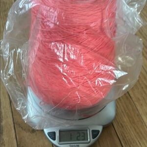 Vibrant coral 1 1bYarn cone
